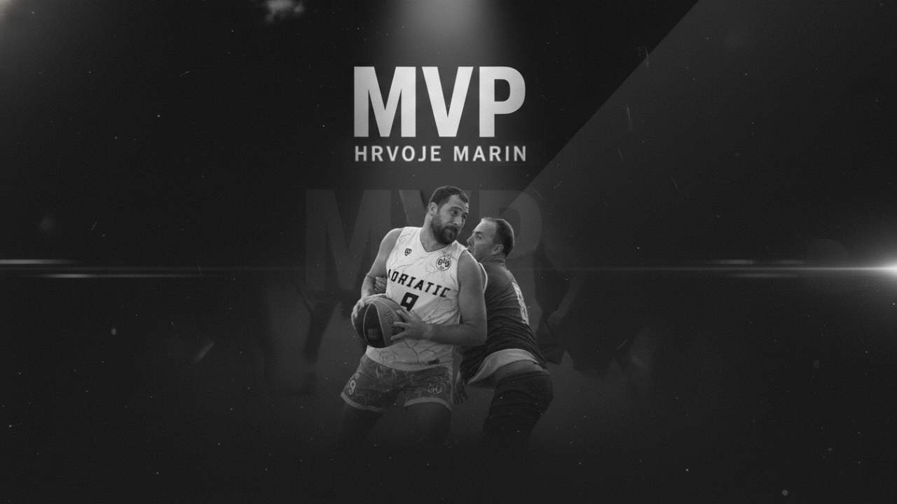 Hrvoje Marin MVP kola Splitske Košarkaške lige
